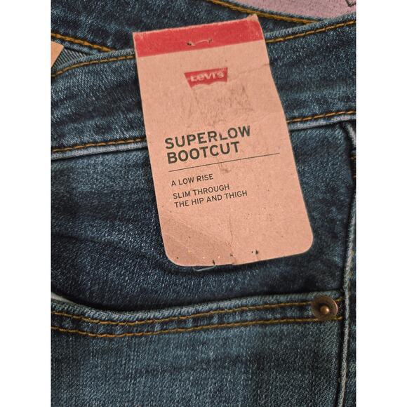 NWT Levi's Super-Low Boot Cut Jeans 31 x32 - Picture 6 of 6